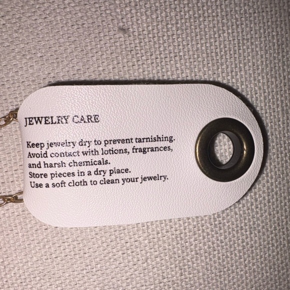 Free People 14k Gold Plated Rose Charm Necklace NWT - Picture 4 of 8